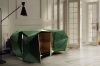 Необычная дизайнерская мебелю зеленого цвета