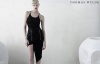 Черное платье на молнии Thomas Wylde spring-summer 2013 ad campaign glamour