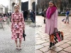 Розовое пальто Milan Fashion Week Street Style