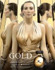 kim kardashian gold ad