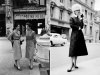In honor of Couture Week, a look back at the always fashionable Paris street style scene—from the 1940s through the 1980s.