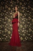 red dress длинное баска 