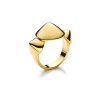 Gold fashion ring EDDIE BORGO AT HARRODS TWO TONES TUDDED PLATE CUFF SILVER GOLD модное кольцо из золота мода стиль новости моды
