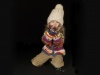 Детский переполох На Даше: кардиган Bengh per principesse, шапка 7II, туфли Monnalisa