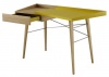 Дизайнерский стол желтого цвета мебель 2103