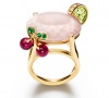 piagetfruits ring jewellery pink stone
