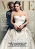 Ким Карадшьян и Канье Уэст на обложке Vogue USA anna wintour anna leibovitz