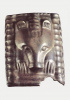 Пластина с изображением медведя в жертвенной позе. VI в. н. э. Пермский звериный стиль. Пермский краеведческий музей