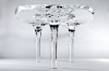 Волшебный стол известного архитектора Zaha Hadid glass table