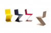 Модные стулья от дизайнеров италия CASSINA Schroeder Zig zag