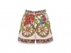 Dolce and Gabbana floral jacquard shorts